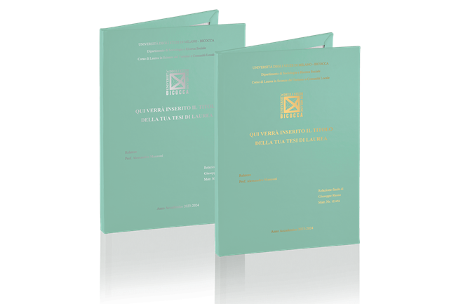 stampa tesi Corallo Verde Tiffani